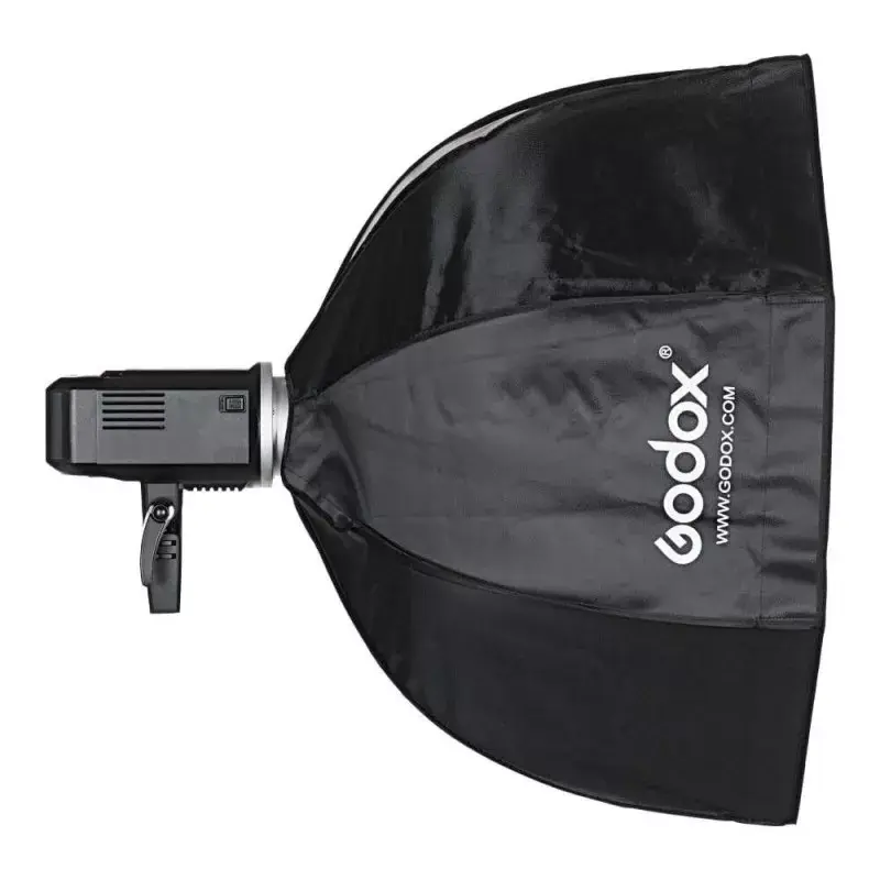 Softbox Godox SB-GUE120 juodas 120 cm nailonas su difuzoriais ir tinkleliu