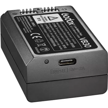 Fotoaparato blykstė Godox V1Pro Juoda 1,5 s įkrovimo trukmė