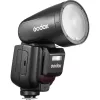 Fotoaparato blykstė Godox V1Pro Juoda 1,5 s įkrovimo trukmė