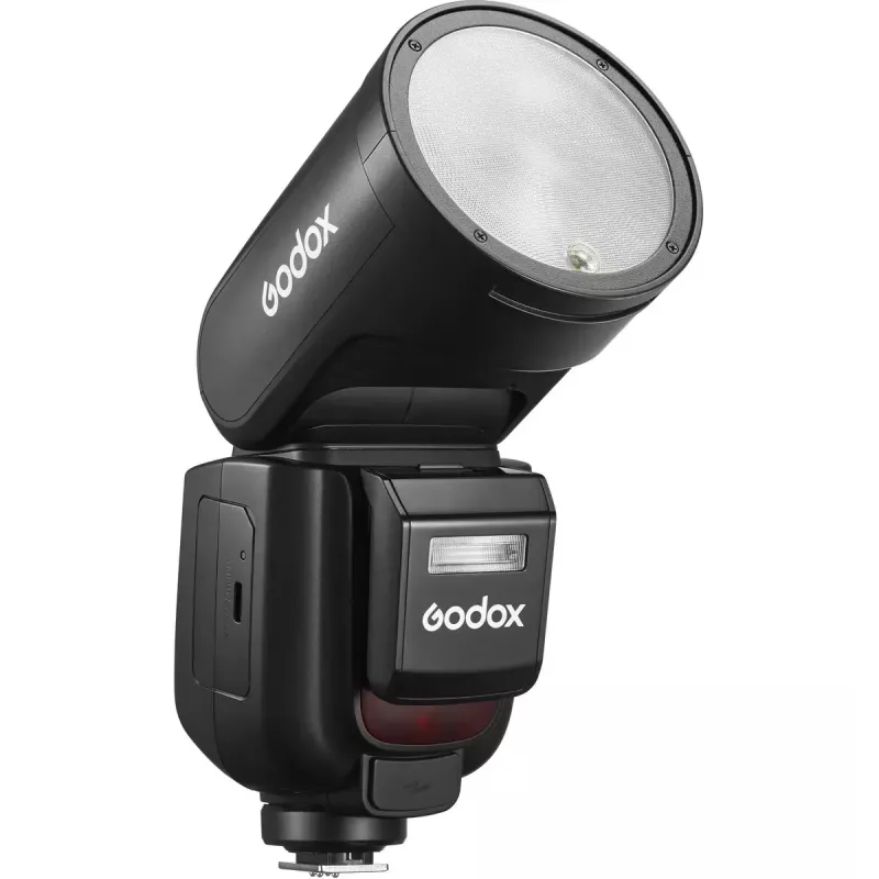 Fotoaparato blykstė Godox V1Pro Juoda 1,5 s įkrovimo trukmė