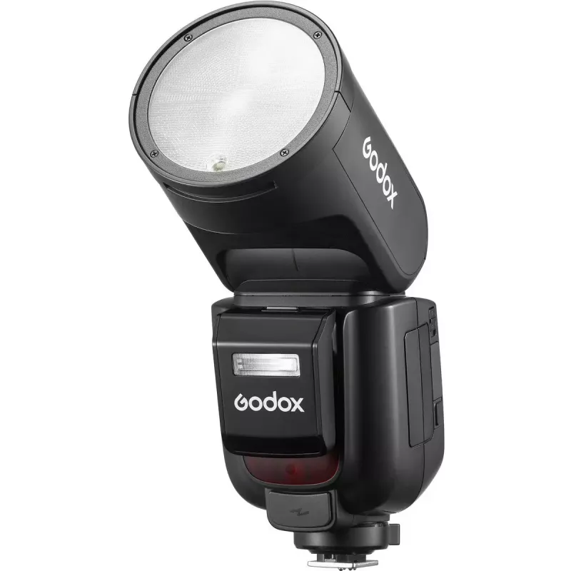 Fotoaparato blykstė Godox V1Pro Juoda 1,5 s įkrovimo trukmė