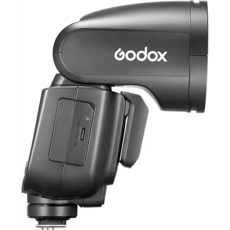Fotoaparato blykstė Godox V1Pro Juoda 1,5 s įkrovimo trukmė