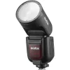 Camcorder blykstė Godox V1Pro 1.5s įkrovimo laikas Maitinamas baterijomis Sony suderinama