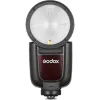 Camcorder blykstė Godox V1Pro 1.5s įkrovimo laikas Maitinamas baterijomis Sony suderinama