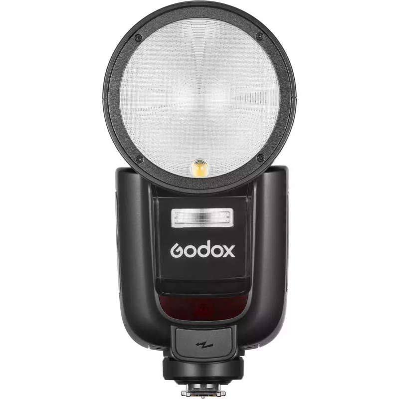 Camcorder blykstė Godox V1Pro 1.5s įkrovimo laikas Maitinamas baterijomis Sony suderinama