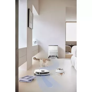 Robotų dulkių siurblys Midea V12 Wet&Dry 5200 mAh 3L 5000 Pa Baltas