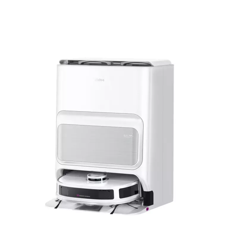Robotų dulkių siurblys Midea V12 Wet&Dry 5200 mAh 3L 5000 Pa Baltas