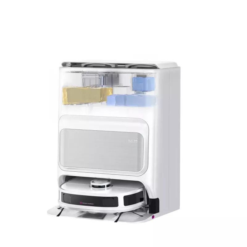 Robotų dulkių siurblys Midea V12 Wet&Dry 5200 mAh 3L 5000 Pa Baltas