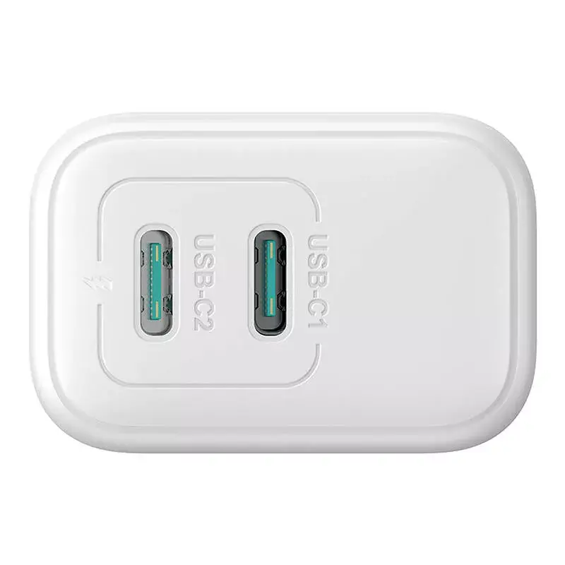 Maitinimo įkroviklis Joyroom JR-TCF12 dviejų prievadų 20W (USB-C x2) baltas