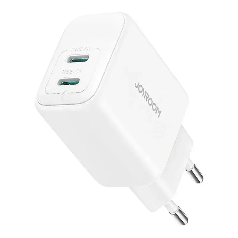 Maitinimo įkroviklis Joyroom JR-TCF12 dviejų prievadų 20W (USB-C x2) baltas