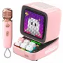 Mono nešiojamas garsiakalbis Divoom Ditoo-Mic Mini Pink