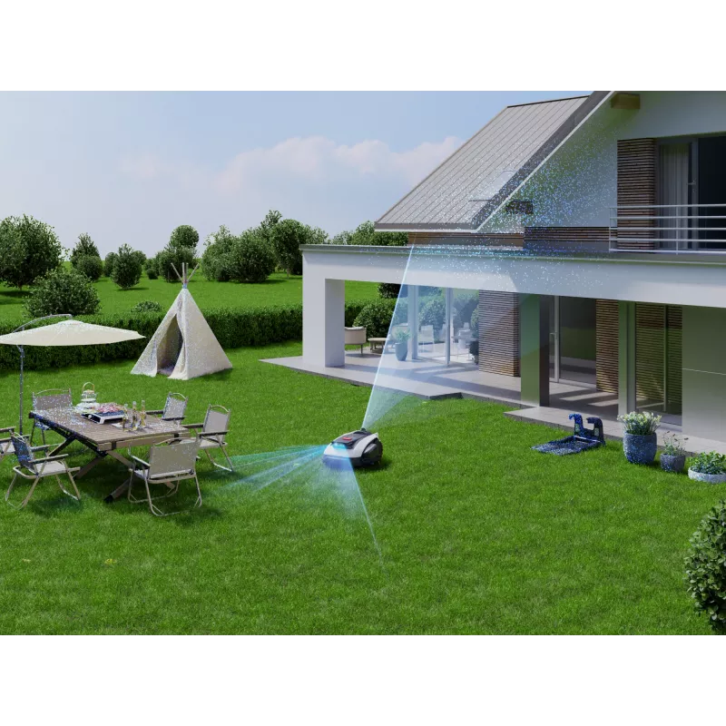 Ecovacs GOAT O1200 LiDAR PRO EU robotinė vejapjovė Baterija Juoda, Balta