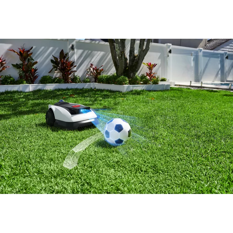 Ecovacs GOAT O1200 LiDAR PRO EU robotinė vejapjovė Baterija Juoda, Balta