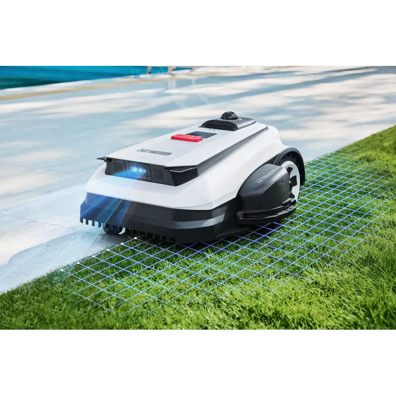 Ecovacs GOAT A1600 LiDAR PRO EU robotinis vejapjovė Baterija Juoda, Balta
