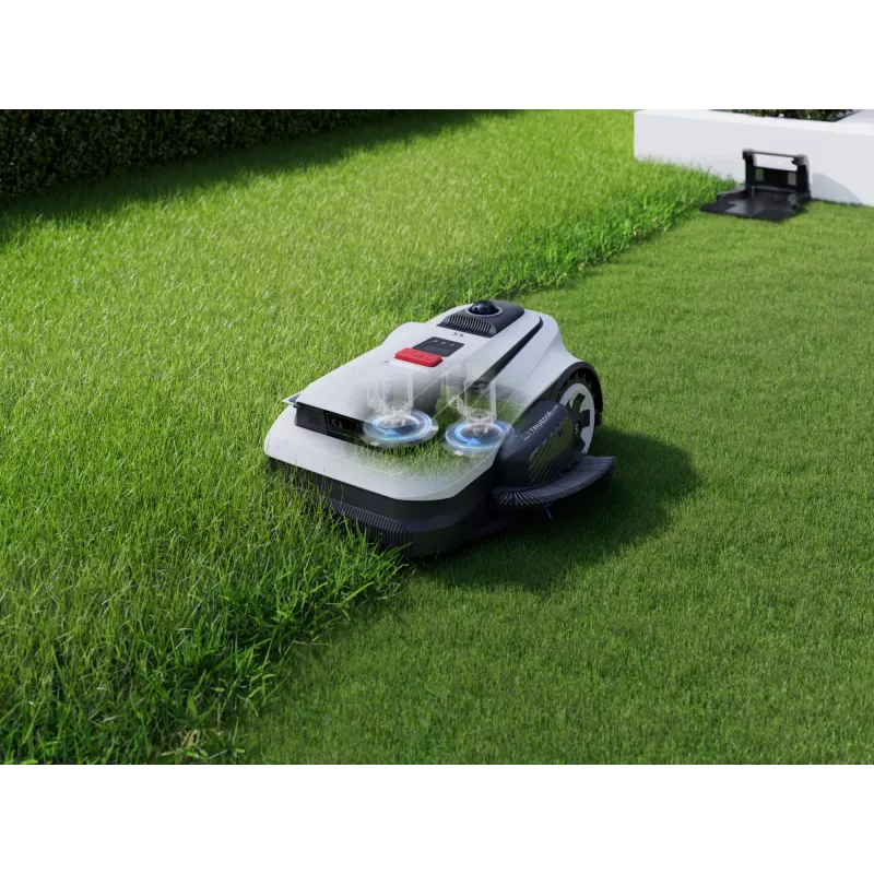 Ecovacs GOAT A1600 LiDAR PRO EU robotinis vejapjovė Baterija Juoda, Balta