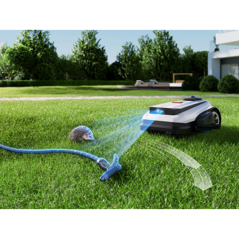 Ecovacs GOAT A1600 LiDAR PRO EU robotinis vejapjovė Baterija Juoda, Balta