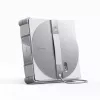 Langų valymo robotas Ecovacs WINBOT W3 OMNI, baterija 4500 mAh, 270×270×76 mm, sidabrinis/baltas