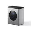 Langų valymo robotas Ecovacs WINBOT W3 OMNI, baterija 4500 mAh, 270×270×76 mm, sidabrinis/baltas