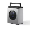 Langų valymo robotas Ecovacs WINBOT W3 OMNI, baterija 4500 mAh, 270×270×76 mm, sidabrinis/baltas