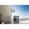 Langų valymo robotas Ecovacs WINBOT W3 OMNI, baterija 4500 mAh, 270×270×76 mm, sidabrinis/baltas