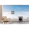Langų valymo robotas Ecovacs WINBOT W3 OMNI, baterija 4500 mAh, 270×270×76 mm, sidabrinis/baltas