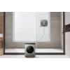 Langų valymo robotas Ecovacs WINBOT W3 OMNI, baterija 4500 mAh, 270×270×76 mm, sidabrinis/baltas