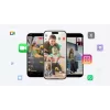 Išmaniojo telefono kameros stabilizatorius Insta360 Flow 2 Pro Creator Bundle 360° pasukimas