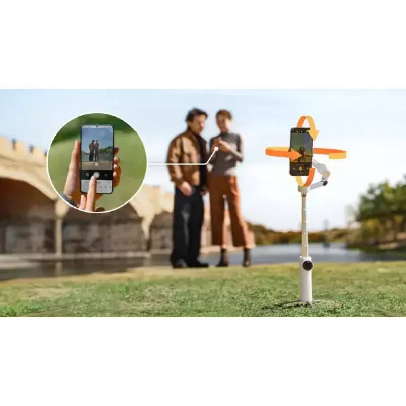 Išmaniojo telefono kameros stabilizatorius Insta360 Flow 2 Pro Creator Bundle 360° pasukimas