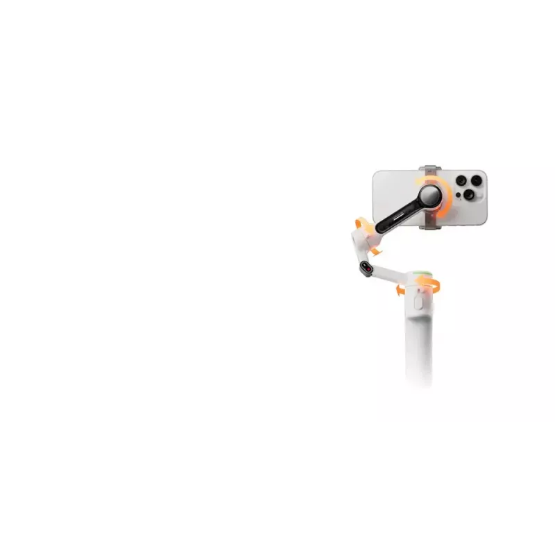 Išmaniojo telefono kameros stabilizatorius Insta360 Flow 2 Pro Creator Bundle 360° pasukimas