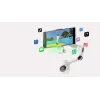Išmaniojo telefono kameros stabilizatorius Insta360 Flow 2 Pro Creator Bundle 360° pasukimas