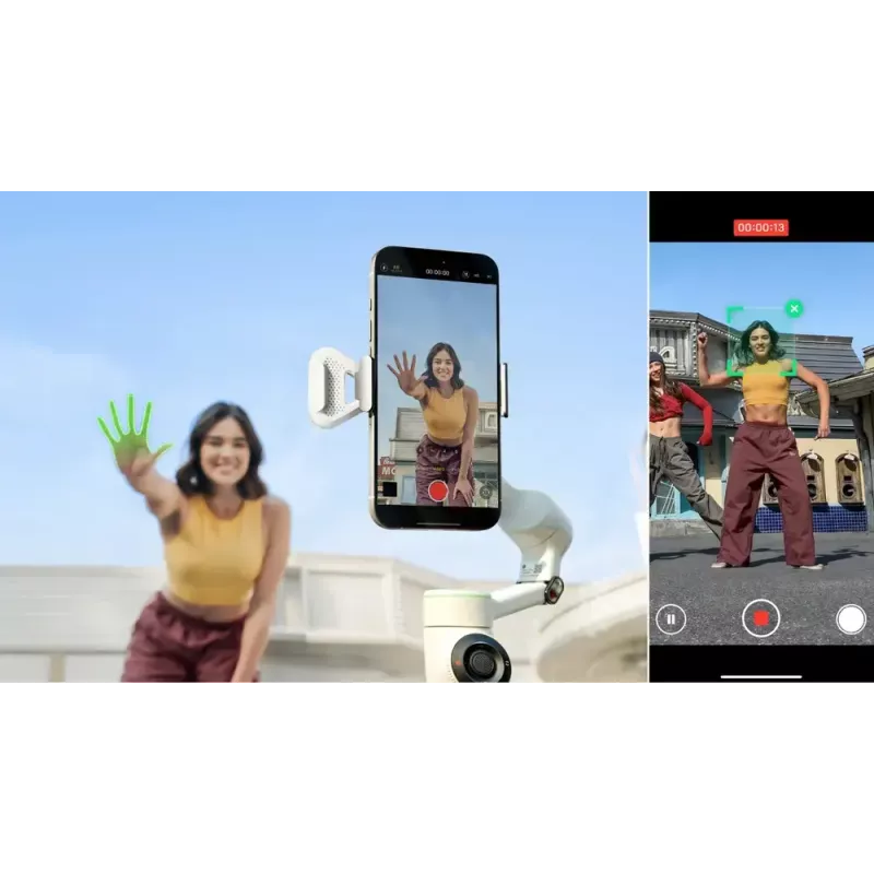 Išmaniojo telefono kameros stabilizatorius Insta360 Flow 2 Pro Creator Bundle 360° pasukimas