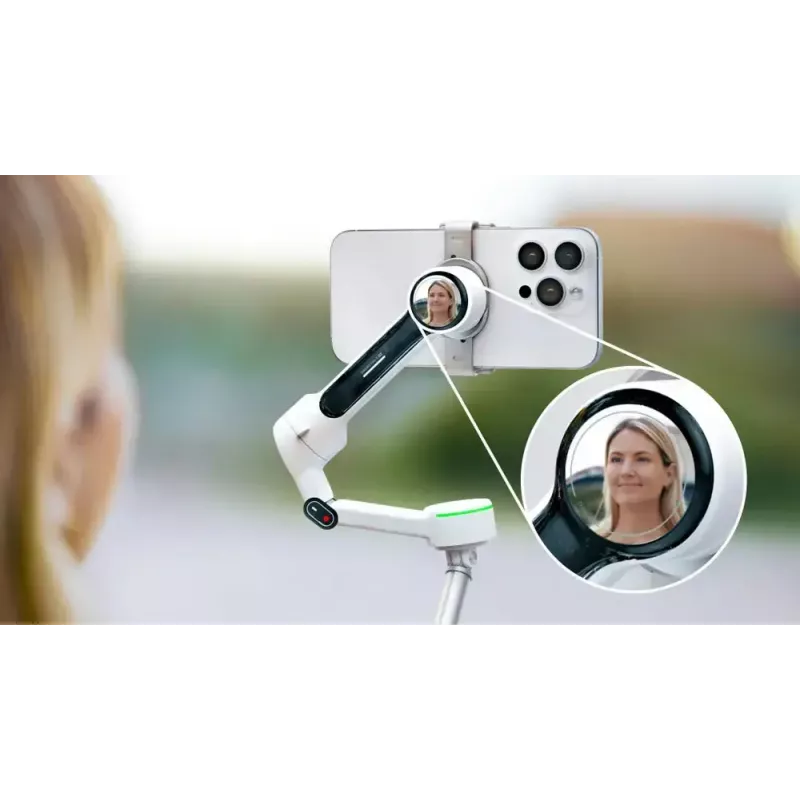 Išmaniojo telefono kameros stabilizatorius Insta360 Flow 2 Pro Creator Bundle 360° pasukimas