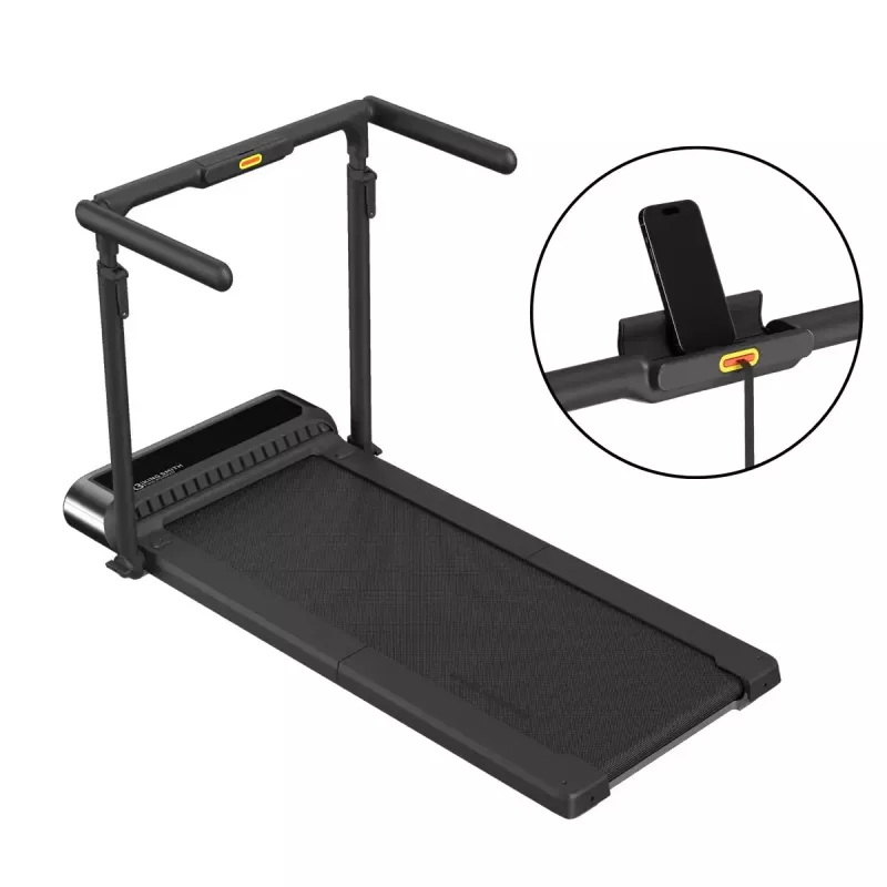 Treadmill Kingsmith ORWKPR3 — bėgimo zona 1200×440 mm, maks. greitis 12 km/h, maks. naudotojo svoris 120 kg