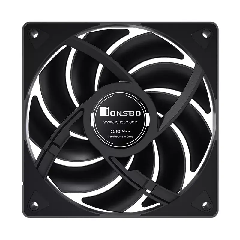 Ventiliatorius Jonsbo CR-3000 ARGB 12 cm 600-1500 RPM 22-32 dB juodas