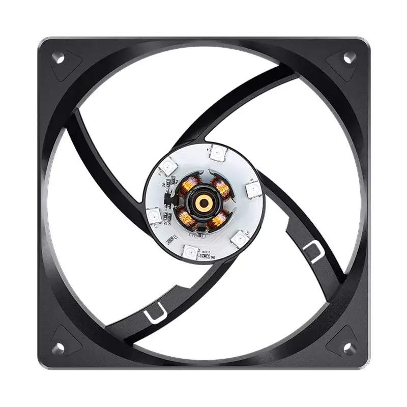 Ventiliatorius Jonsbo CR-3000 ARGB 12 cm 600-1500 RPM 22-32 dB juodas
