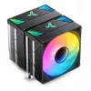 Ventiliatorius Jonsbo CR-3000 ARGB 12 cm 600-1500 RPM 22-32 dB juodas