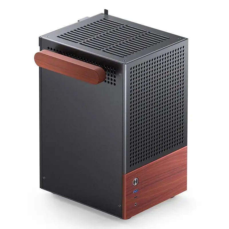 PC korpusas Jonsbo T6, Mini-Tower, Mini-ITX, juodas