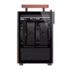PC korpusas Jonsbo T6, Mini-Tower, Mini-ITX, juodas