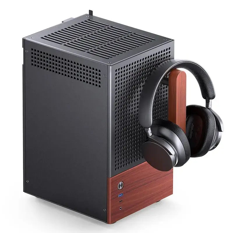 PC korpusas Jonsbo T6, Mini-Tower, Mini-ITX, juodas
