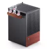 PC korpusas Jonsbo T6, Mini-Tower, Mini-ITX, juodas