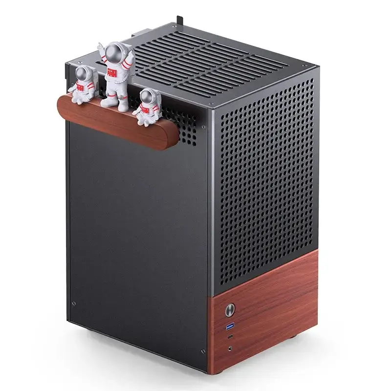 PC korpusas Jonsbo T6, Mini-Tower, Mini-ITX, juodas