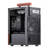 PC korpusas Jonsbo T6, Mini-Tower, Mini-ITX, juodas