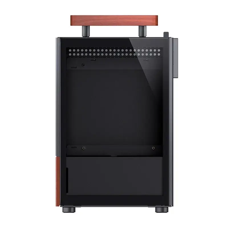 PC korpusas Jonsbo T6, Mini-Tower, Mini-ITX, juodas