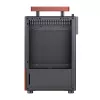 PC korpusas Jonsbo T6, Mini-Tower, Mini-ITX, juodas