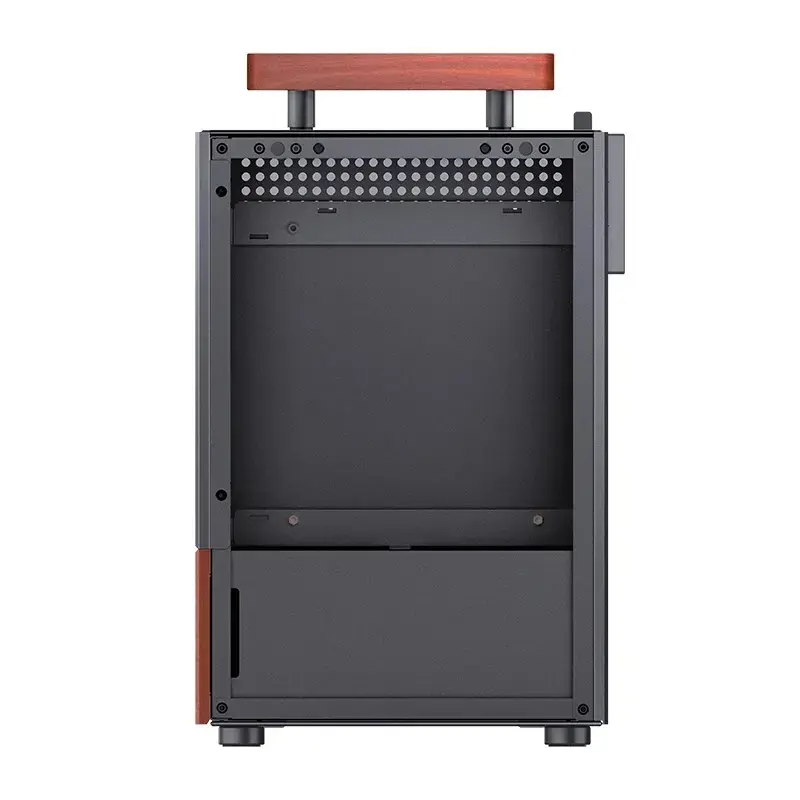 PC korpusas Jonsbo T6, Mini-Tower, Mini-ITX, juodas