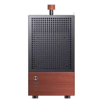 PC korpusas Jonsbo T6, Mini-Tower, Mini-ITX, juodas