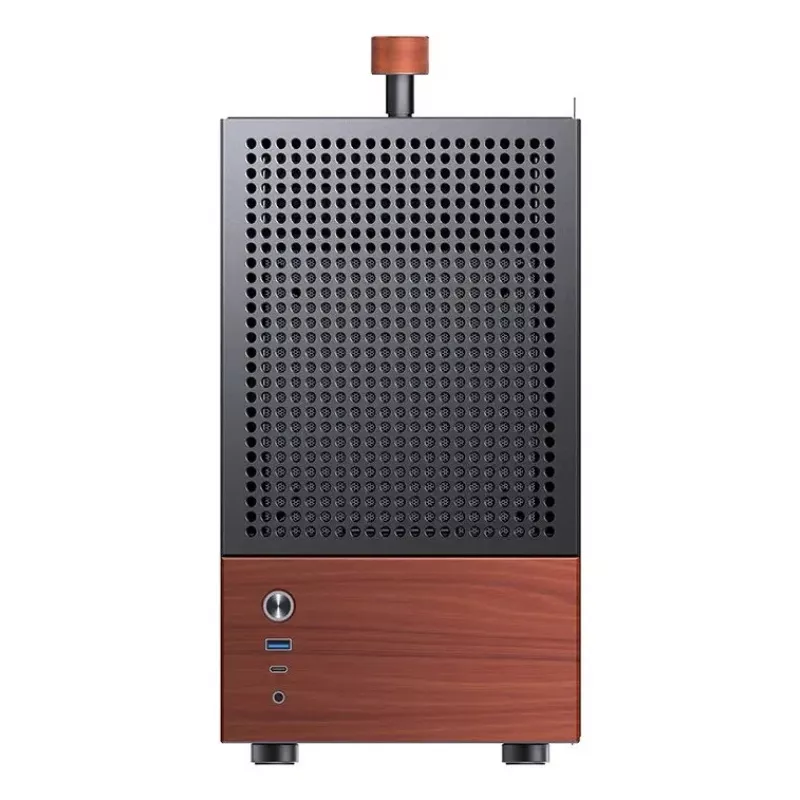 PC korpusas Jonsbo T6, Mini-Tower, Mini-ITX, juodas