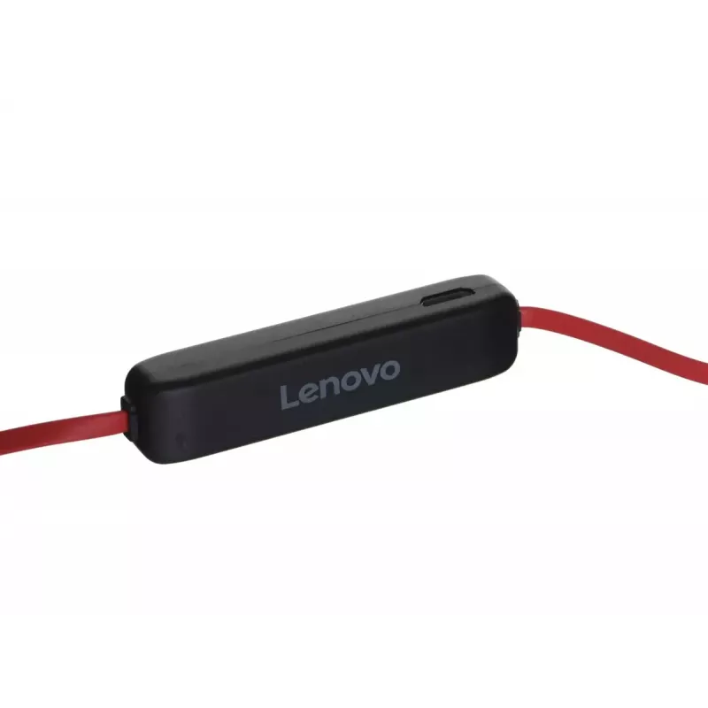 Belaidės Bluetooth ausinės Lenovo HE01 RAUDONOS