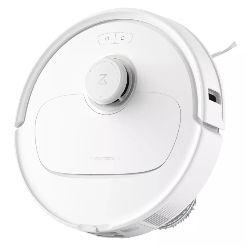 Roborock Qrevo MaxV (su RDS) baltas robotas dulkių siurblys su automatine papildymo ir džiovinimo stotele