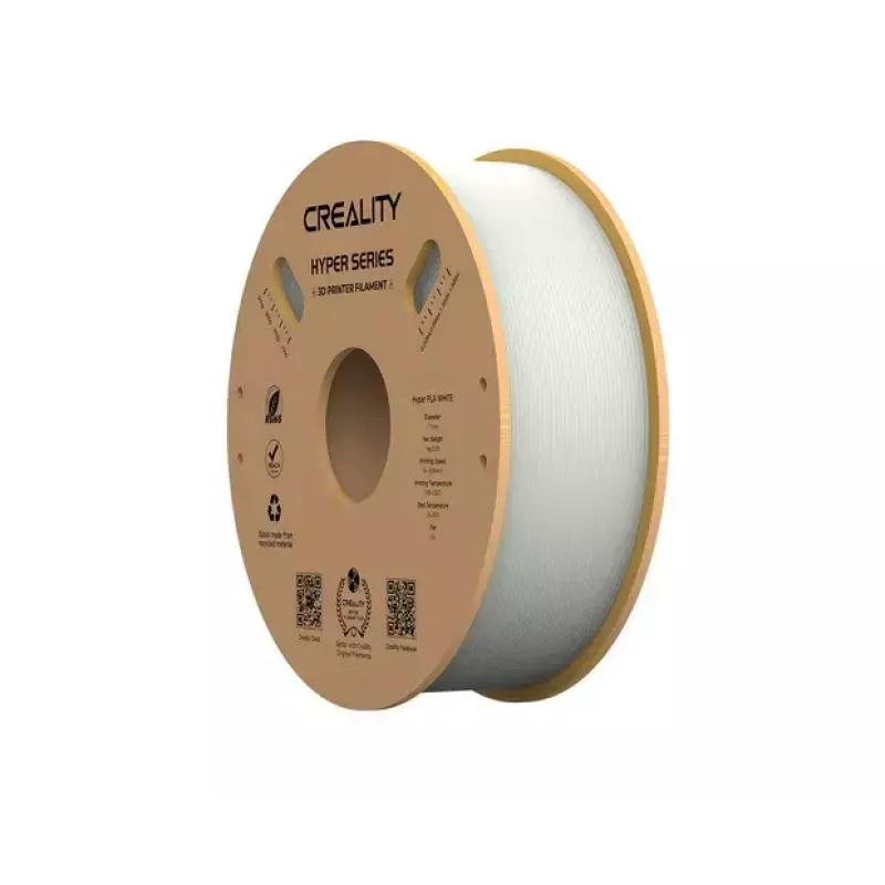 3D spausdinimo medžiaga Creality 3D 3301010335 polipieno rūgštis (PLA) balta 1 kg